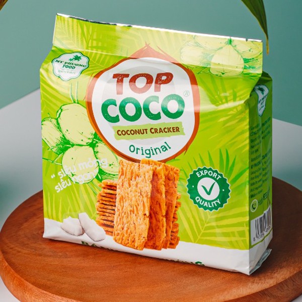 喜詮生技股份有限公司_無麩質【TOPCOCO】椰子脆米餅-原味 150g/袋